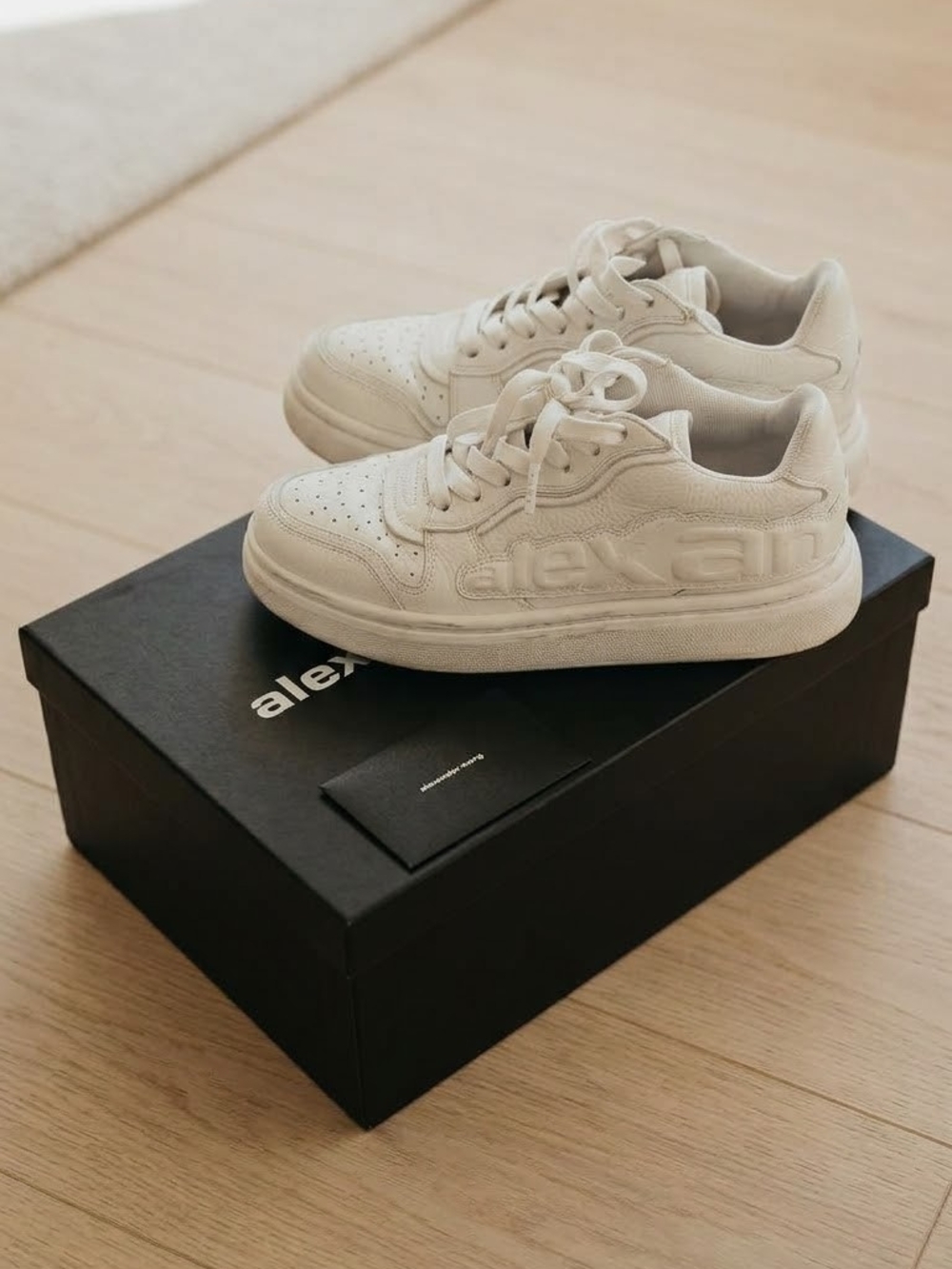Alexander Wang Size 7.5 Sneakers in White